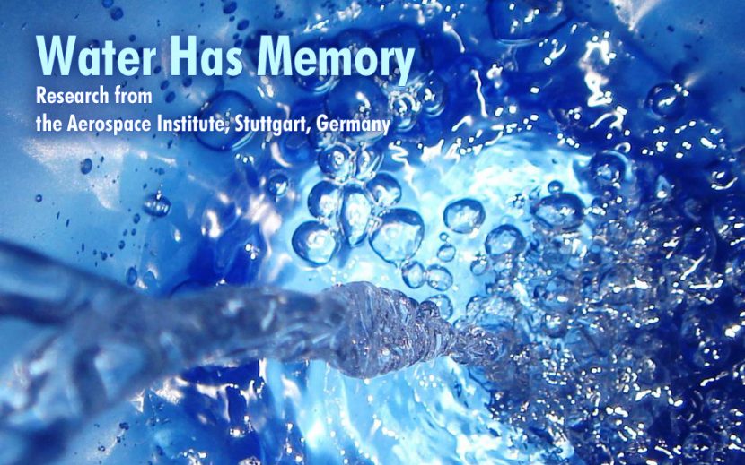 research on water memory